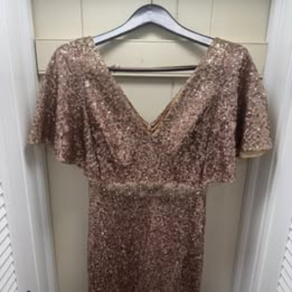 Marchessa Notte Slit Gown